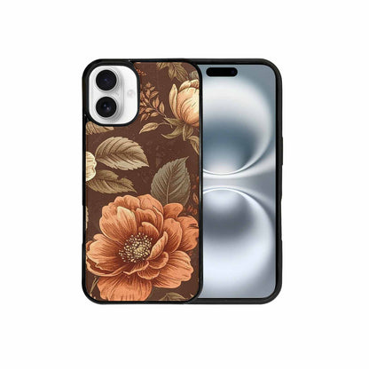 iPhone 16 Plus Case — Vintage Botanical Art Pattern, Custom Print Case Cover