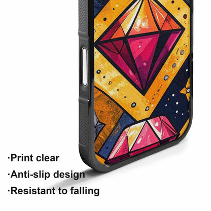 iPhone 17 Case — Vintage Summer Diamond Retro Vintage, Original Design Phone Case
