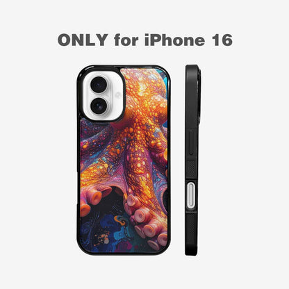 iPhone 16 Case — Octopus Tentacle Octopus Tentacle Pattern Hundreds, Custom Designed Case Cover