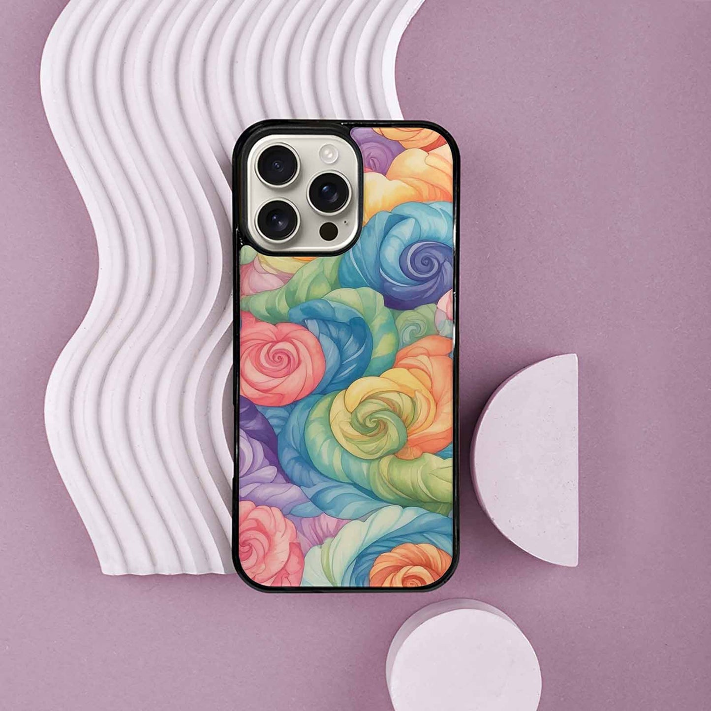 iPhone 16 Pro Max Case — Tie Dye Swirls Tie Dye Swirls, Original Design Phone Case