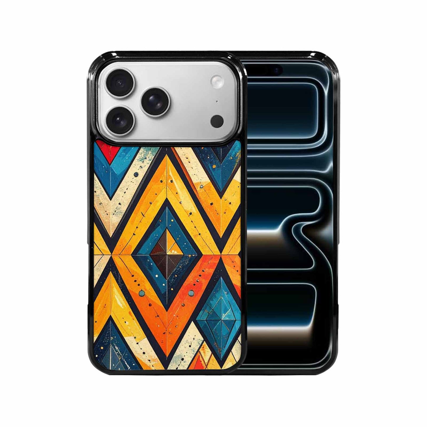 iPhone 17 Pro Max Case — Vintage Summer Diamond Retro Vintage, Original Design Phone Case