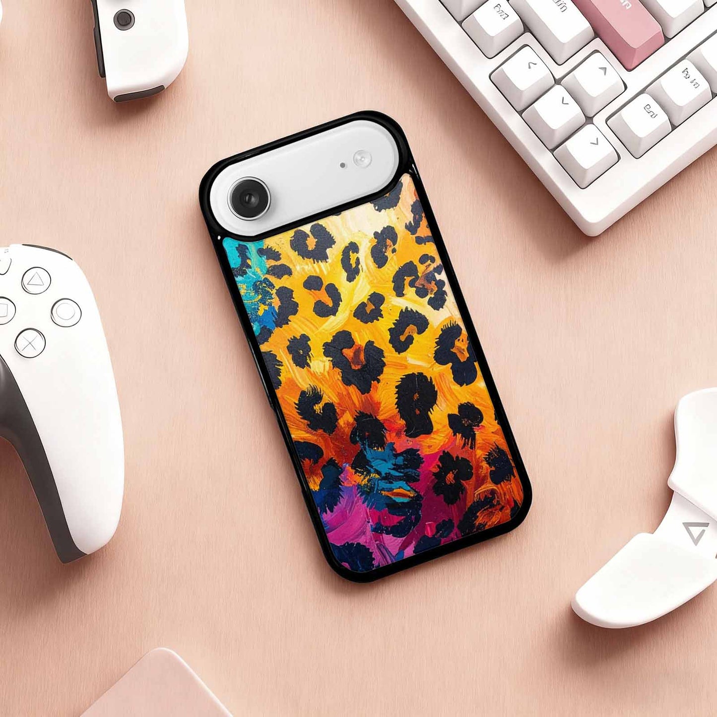 iPhone 17 Air Case — Full Color Vibrant Animal Print Animal, Custom Art Phone Cover