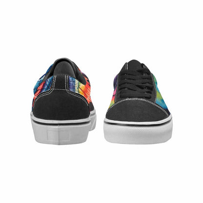 WOMEN'S Tie Lace-Up Canvas Vivid Custom Sneakers