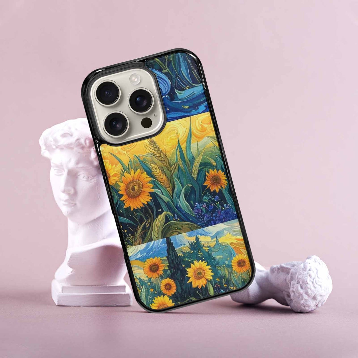 iPhone 16 Pro Case — Blend All Versions Together Melting Together, Custom Designed Case Cover