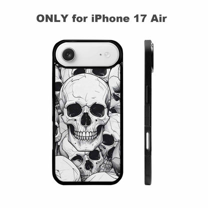 iPhone 17 Air Case — Skull Dark Art Gothic Print Gothic, Personalized Phone Case