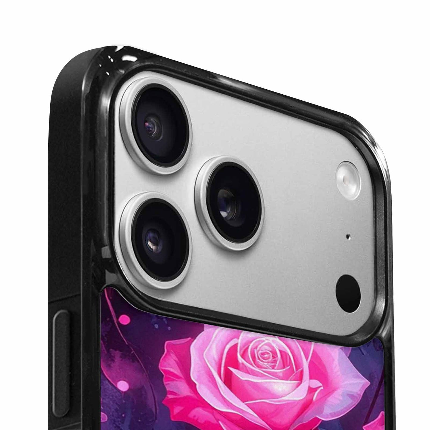 iPhone 17 Pro Case — Watercolor Marble Rose Watercolor Abstract, Customized Protective Case