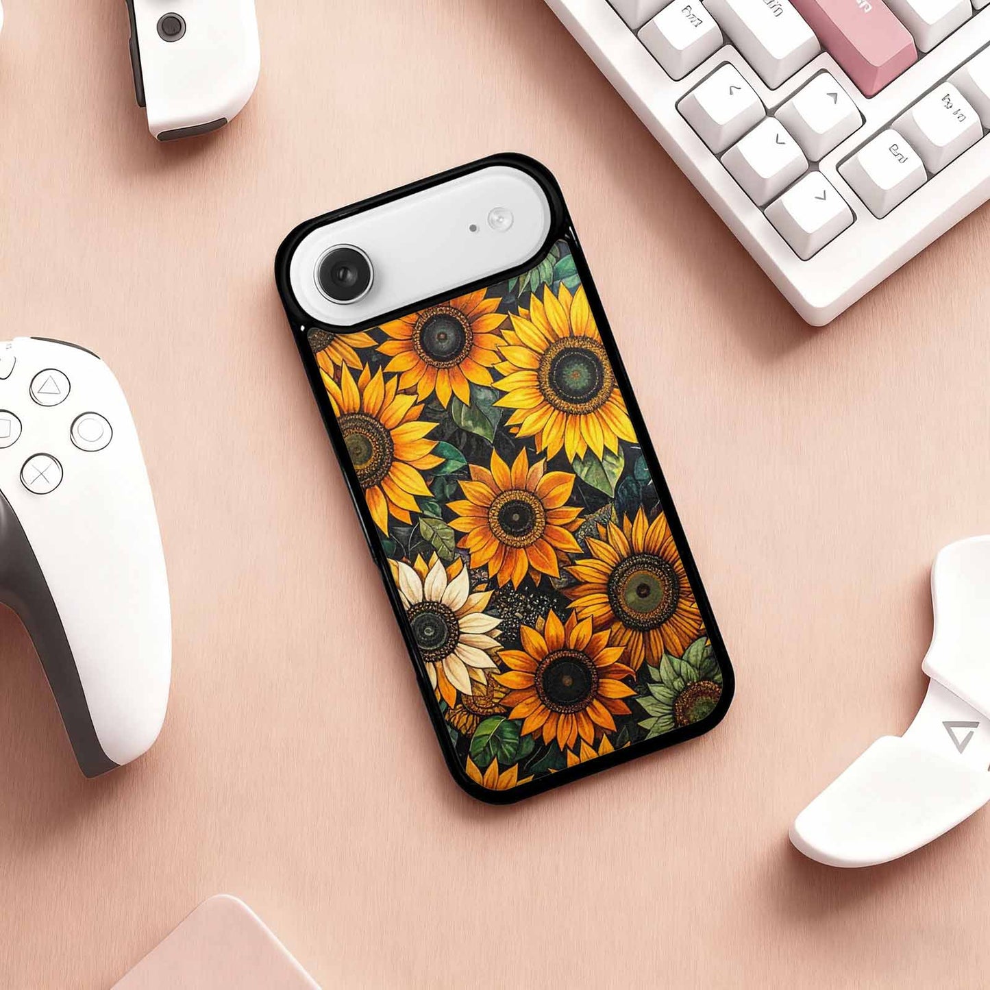 iPhone 17 Air Case — Blend Melt Them Together Small Floral, Custom Phone Case
