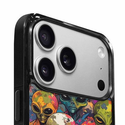 iPhone 17 Pro Case — Aliens Camo Aliens Pattern Hundreds Alien, Original Design Phone Case