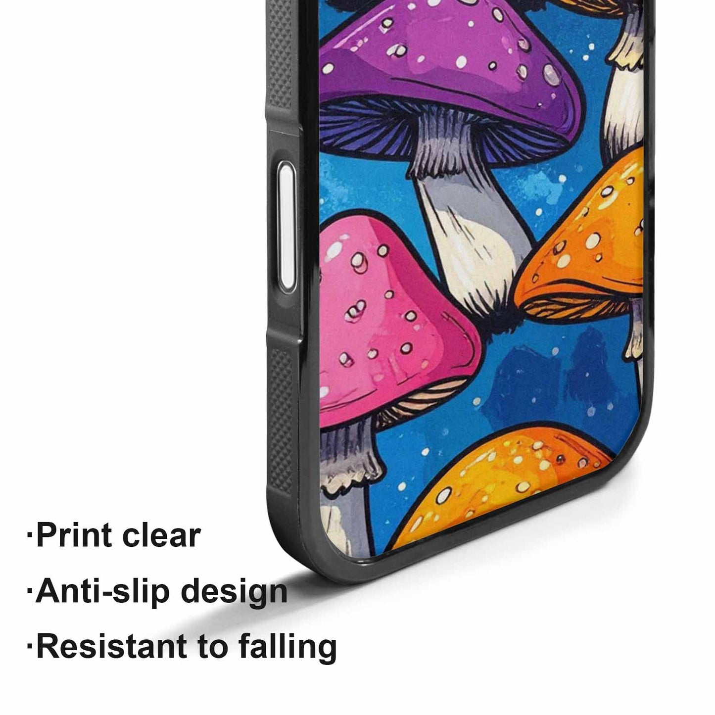 iPhone 17 Case — Vivid Winter Mushroom Cartoon Cute, Customized Protective Case