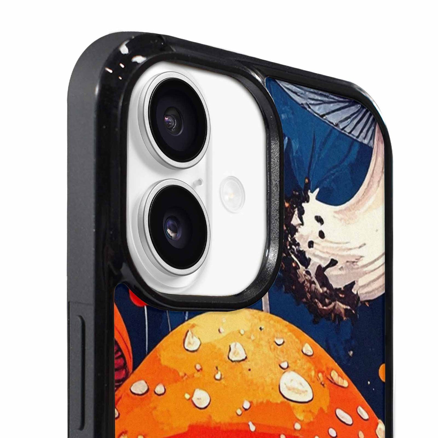 iPhone 17 Case — Vivid Winter Mushroom Cartoon Cute, Customized Protective Case