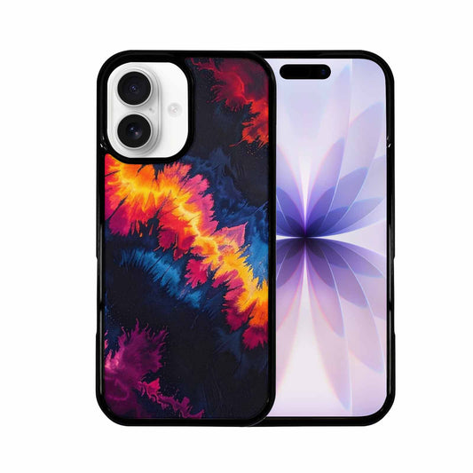iPhone 17 Case — Tie Dye Dark Art Tie Dye, Unique Phone Case Design