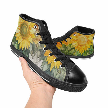 WOMEN'S Blend Melt Them High Top Canvas Dreamcore Custom Shoes