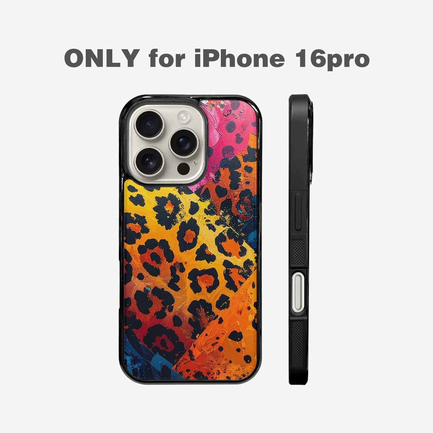 iPhone 16 Pro Case — Full Color Vibrantanimal Print A, Custom Phone Case
