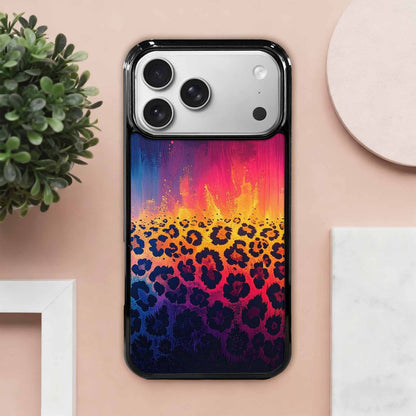 iPhone 17 Pro Max Case — Leopard Print Gradient Style Animal Print, Original Design Phone Case