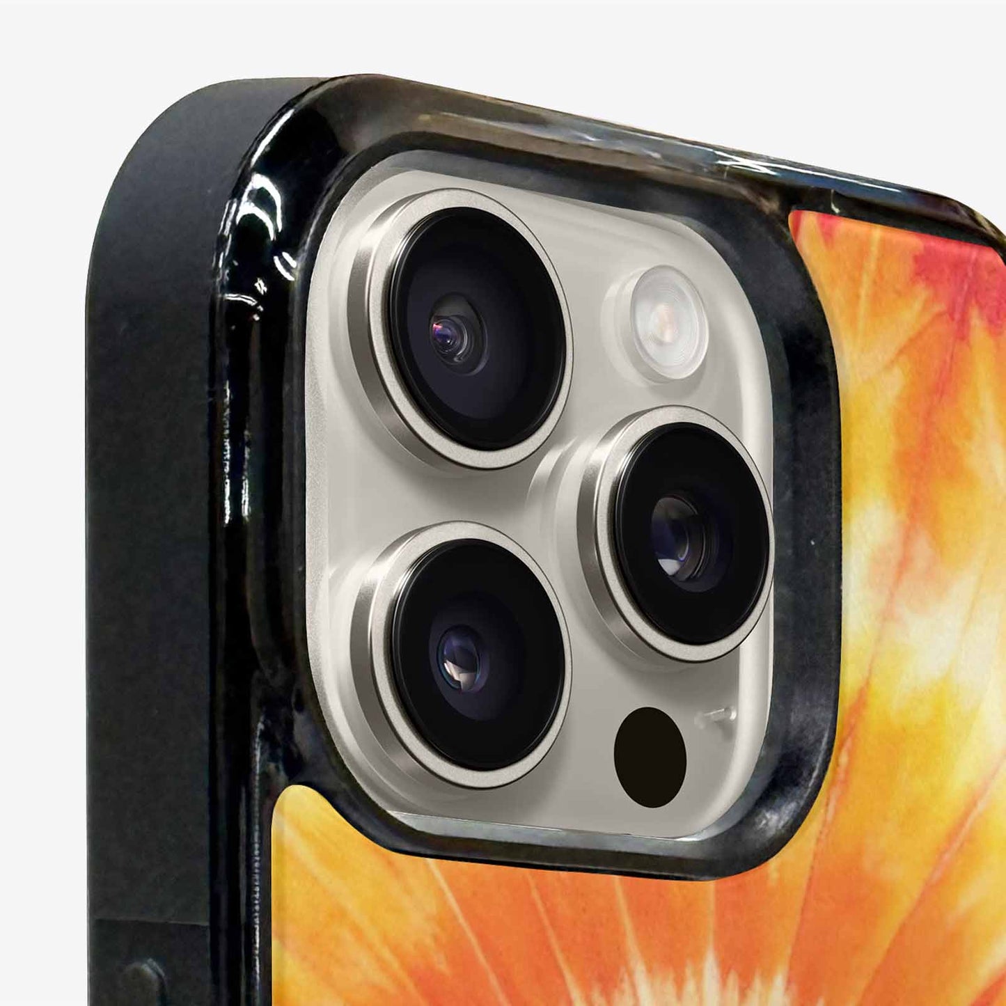 iPhone 16 Pro Case — Ombre Tie Dye Warm, Original Design Phone Case
