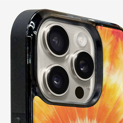iPhone 16 Pro Case — Ombre Tie Dye Warm, Original Design Phone Case