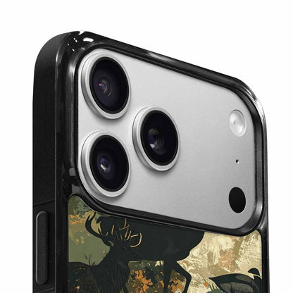 iPhone 17 Pro Case — Hunting Camouflage Pattern With Deer Camo, Customized Protective Case