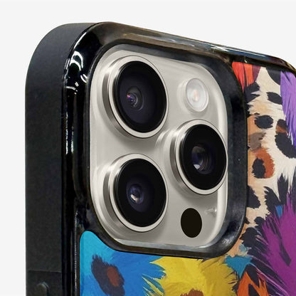 iPhone 16 Pro Case — Full Color Vibrantanimal Print A, Unique Phone Case Design