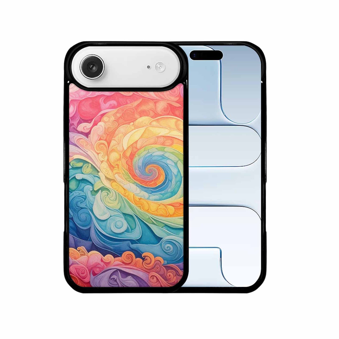 iPhone 17 Air Case — Tie Dye Swirls Tie Dye Tie, Custom Print Case Cover