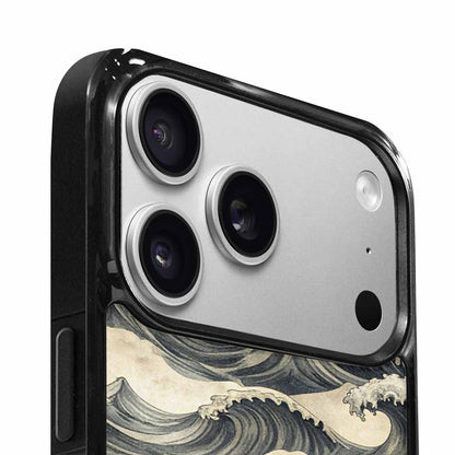 iPhone 17 Pro Max Case — Vintage Americana Wave Retro Vintage, Custom Printed Phone Case