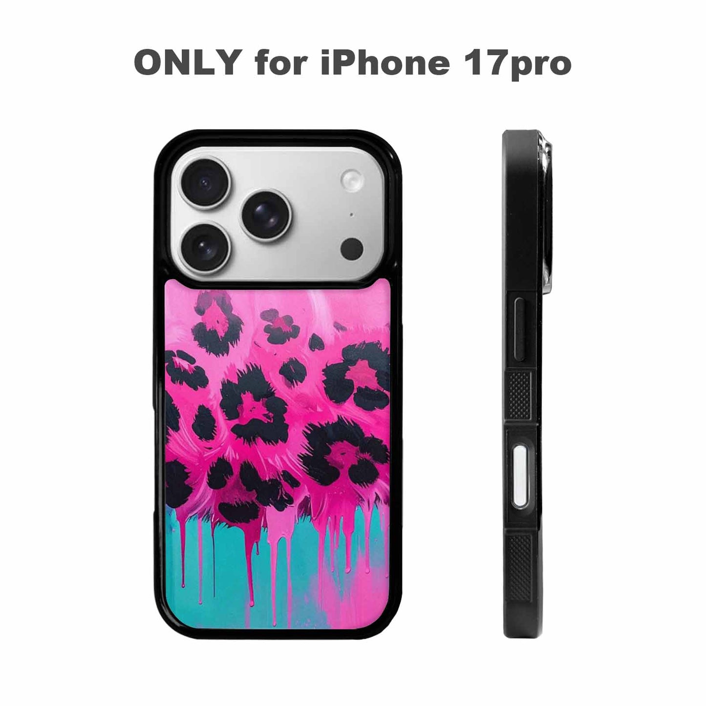 iPhone 17 Pro Case — Seamless Tileable Pattern Of Overlapping Animal, Custom Printed Phone Case