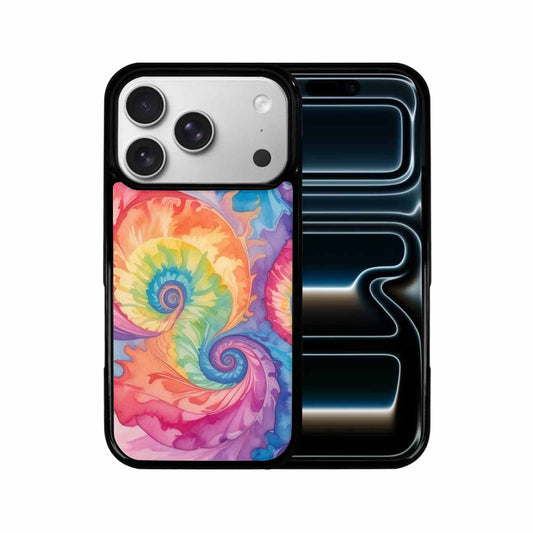 iPhone 17 Pro Case — Tie Dye Swirls Tie Dye Tie, Custom Art Phone Cover
