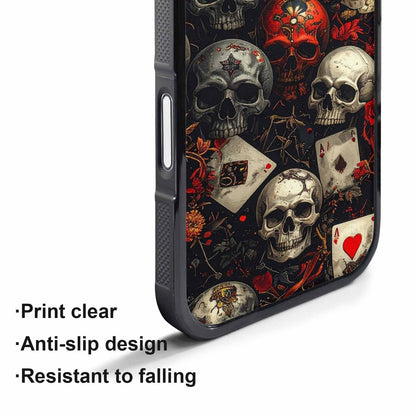 iPhone 17 Pro Case — Skull Dark Art Gothic Print Gothic, Original Design Phone Case
