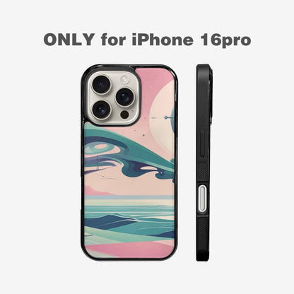 iPhone 16 Pro Case — 1930s European Surrealist Art Style Dreamlike, Original Design Phone Case