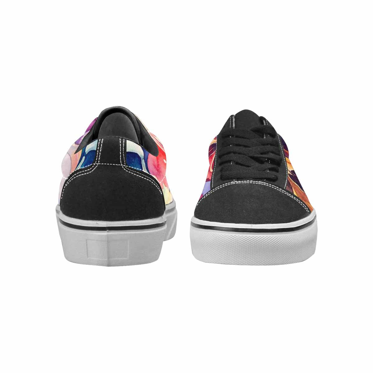 WOMEN'S Kulls - Watercolor Canvas Lace-Up Aesthetic Shoes