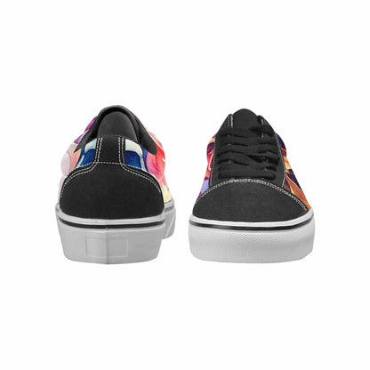 WOMEN'S Kulls - Watercolor Canvas Lace-Up Aesthetic Shoes