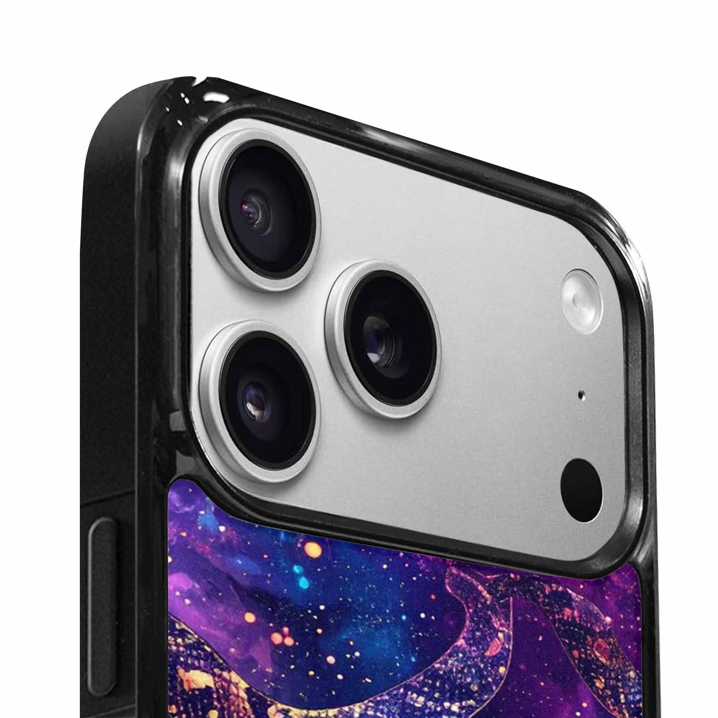 iPhone 17 Pro Max Case — Snake Print Galaxy Seamless Animal Print, Custom Designed Case Cover