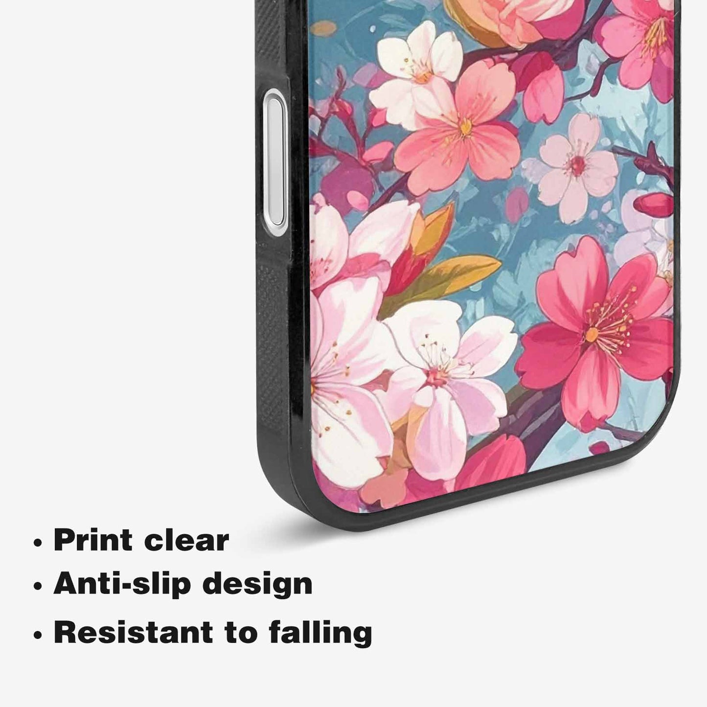 iPhone 16 Case — Cherry Blossom Branch Cherry Blossom Branches, Unique Phone Case Design