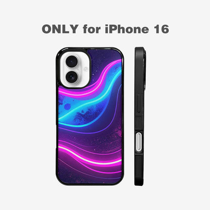 iPhone 16 Case — 80s Neon Cartoon Custom, Original Design Phone Case