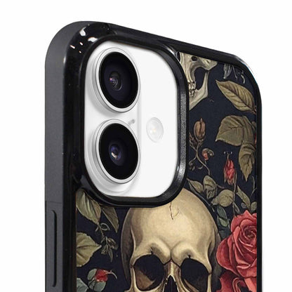 iPhone 17 Case — Skulls Roses And Skulls Gothic Skulls, Unique Phone Case Design