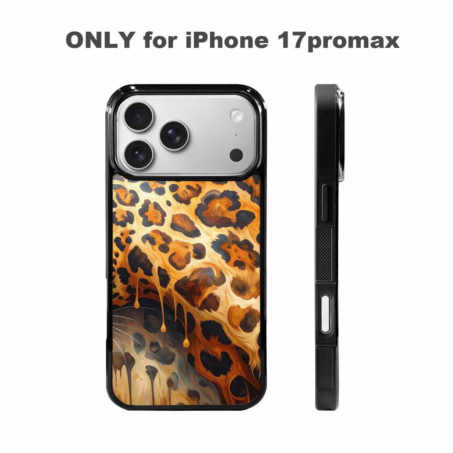 iPhone 17 Pro Max Case — Seamless Tileable Pattern Of Animal Print, Custom Phone Case
