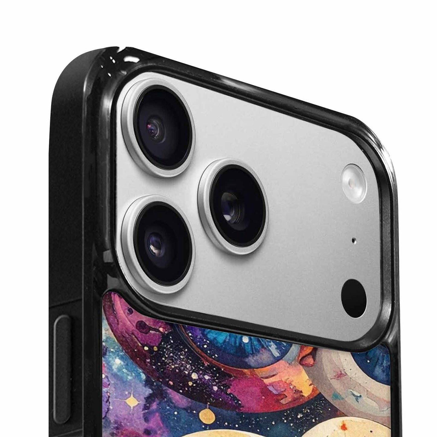iPhone 17 Pro Max Case — Seamless Tileable Pattern Of Galaxy Space, Original Design Phone Case