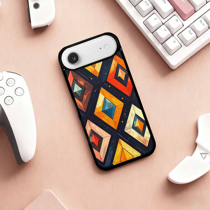 iPhone 17 Air Case — Vintage Summer Diamond Retro Vintage, Customized Protective Case