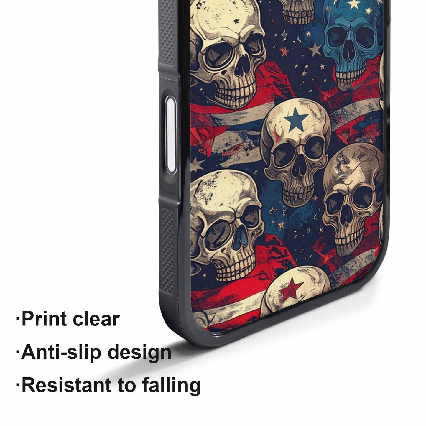 iPhone 17 Pro Case — Skull Dark Art Gothic Print Gothic, Original Design Phone Case