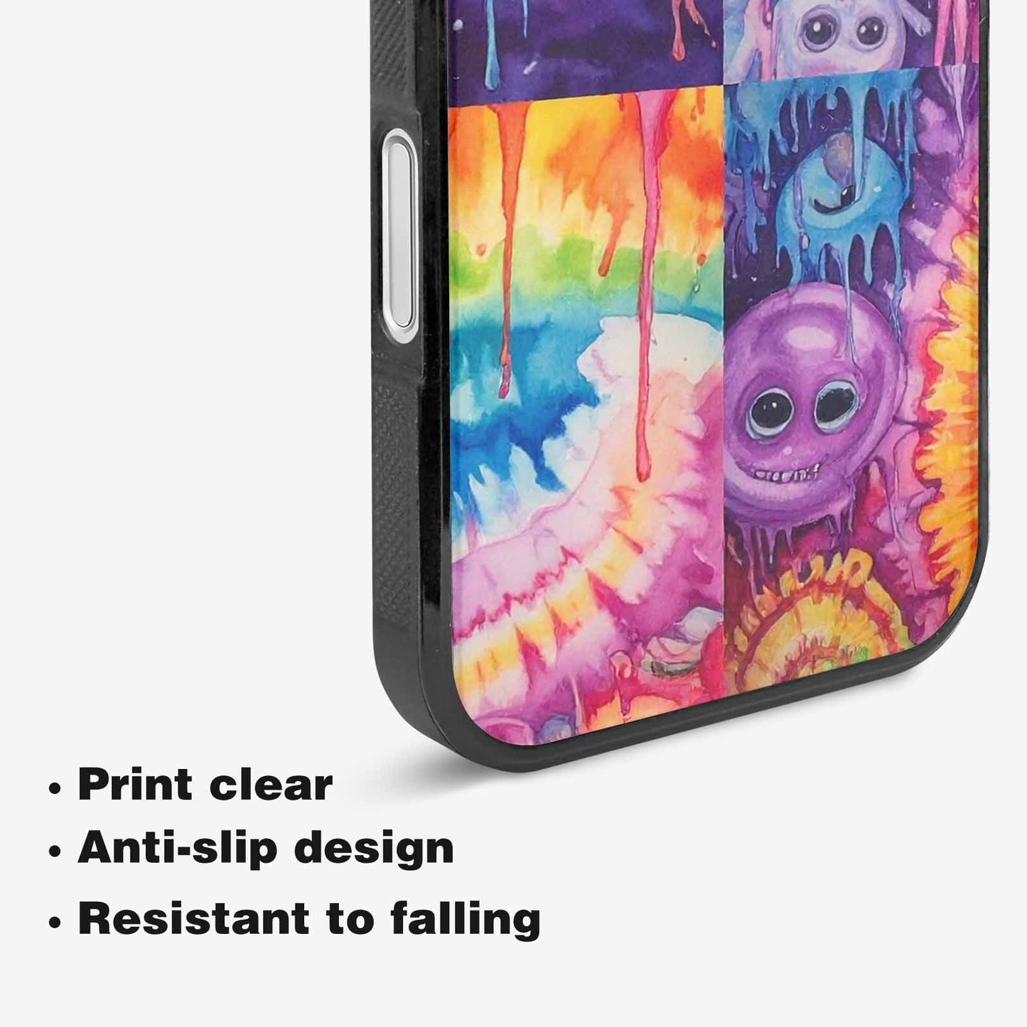 iPhone 16 Case — Aliens Tie Dyemelting Aliens P, Custom Designed Case Cover