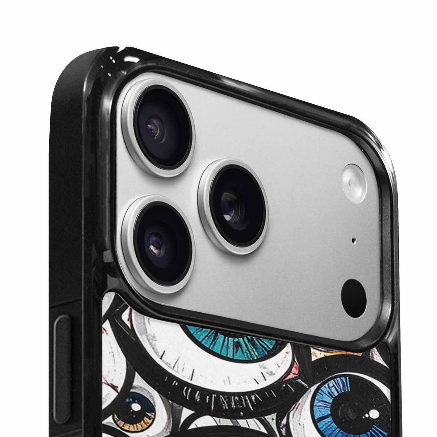 iPhone 17 Pro Case — Googly Cartoon Eyeballs Cartoon Cute, Custom Designed Case Cover