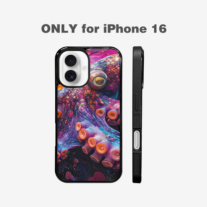 iPhone 16 Case — Octopus Tentacle Octopus Tentacle Pattern Hundreds, Customized Protective Case