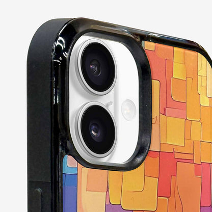 iPhone 16 Plus Case — Color Gradient Fade Pattern Hundreds Of, Custom Art Phone Cover