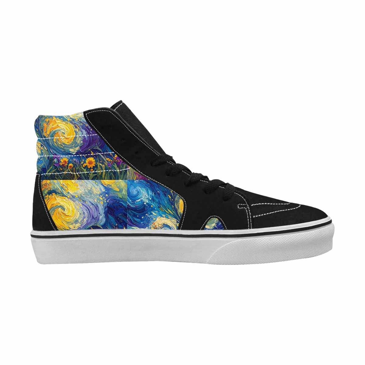 WOMEN'S Blend All Versions High Top Canvas Vivid Custom Sneakers