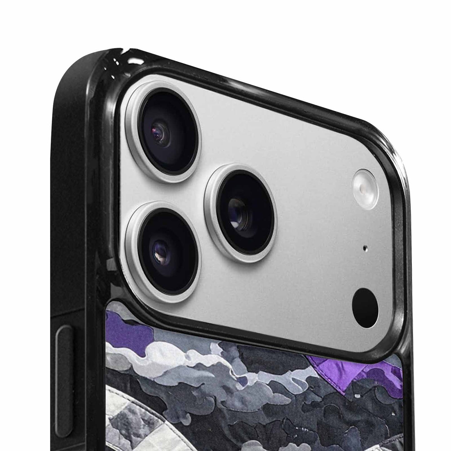 iPhone 17 Pro Max Case — Vivid Camo Asexual Camo, Personalized Phone Case