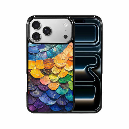 iPhone 17 Pro Max Case — Reptile Scale Full Color Original Art, Unique Phone Case Design