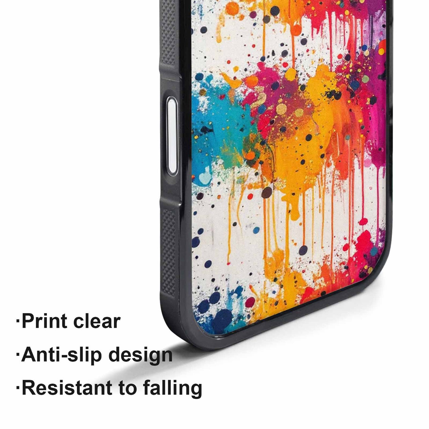iPhone 17 Air Case — Small Paint Splatter Pattern Randomly Original, Customized Protective Case