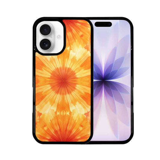 iPhone 17 Case — Ombre Tie Dye Sunset Custom Tie, Custom Designed Case Cover