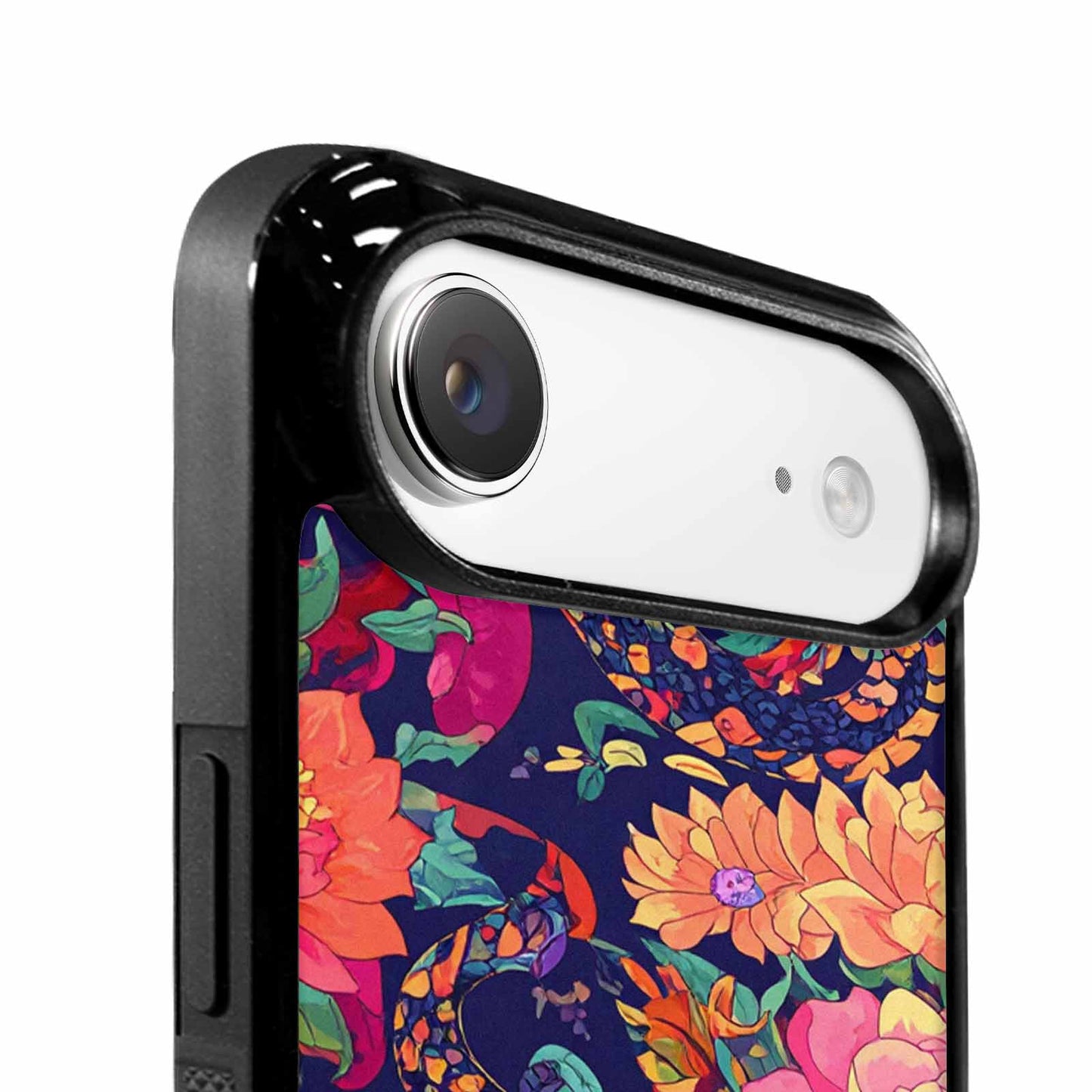 iPhone 17 Air Case — Floral Snake Print Floral, Customized Protective Case