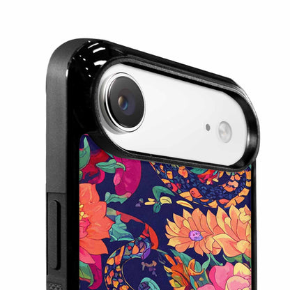 iPhone 17 Air Case — Floral Snake Print Floral, Customized Protective Case