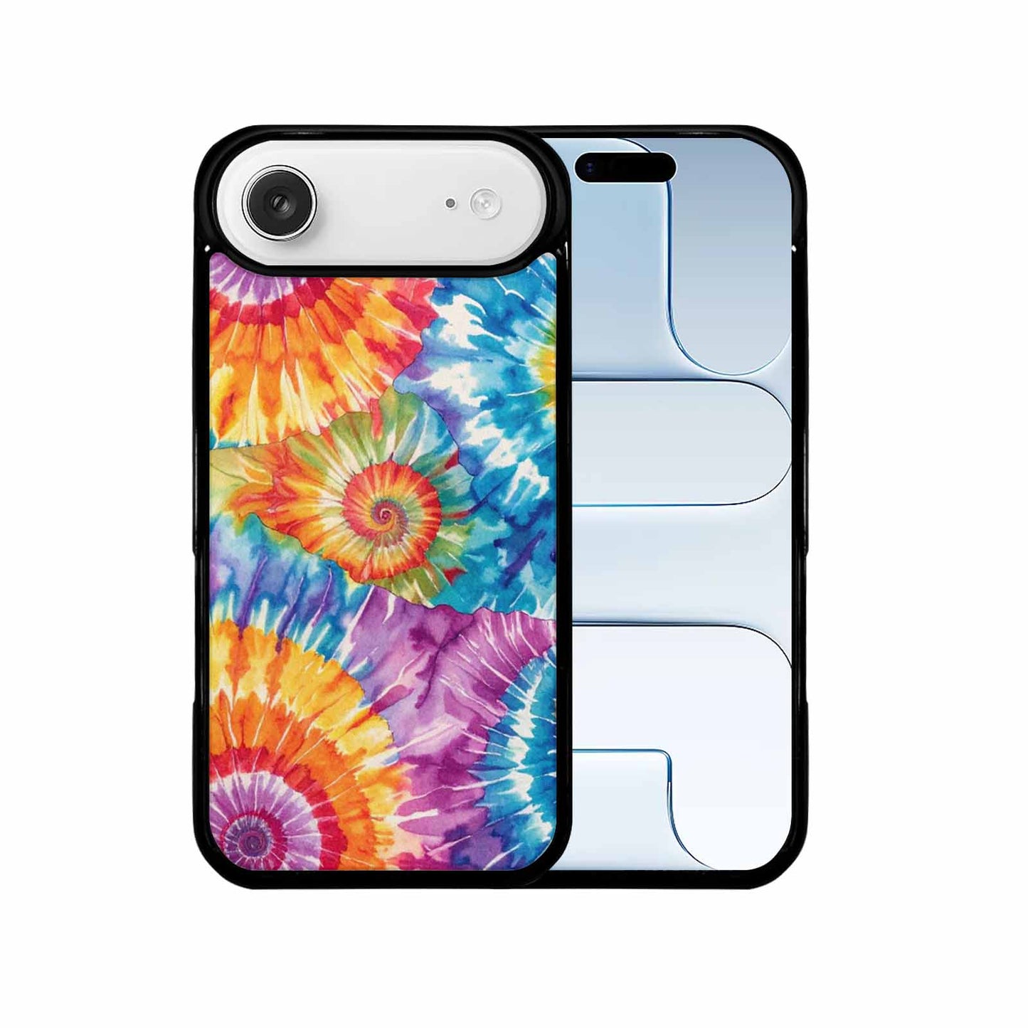 iPhone 17 Air Case — Small Tie Dye Swirl Pattern Tie, Custom Print Case Cover